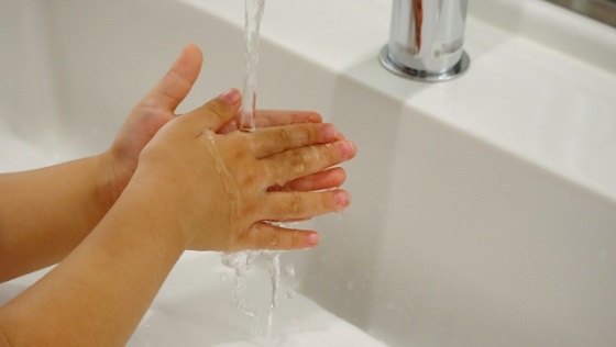風邪予防手洗い